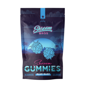 Magic Mushroom Gummies Blue Razz